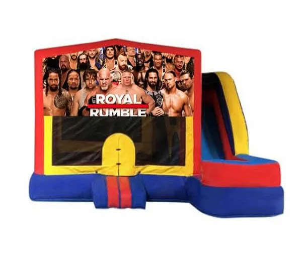 WWE Medium External Slide Jumping Castle