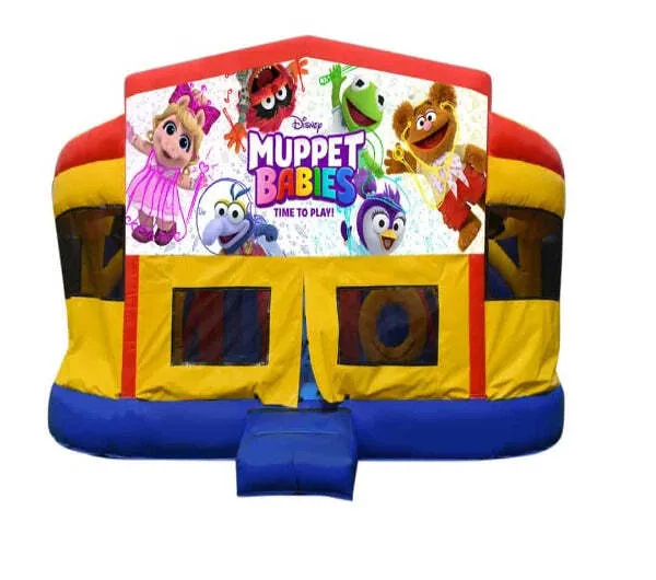 Muppet Babies Double Super Drop Combo Jumping Castle