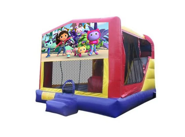 Gabby's Dollhouse Extra Large Obstacle Combo Jumping Castle