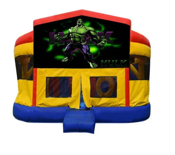 Hulk Double Super Drop Combo Jumping Castle