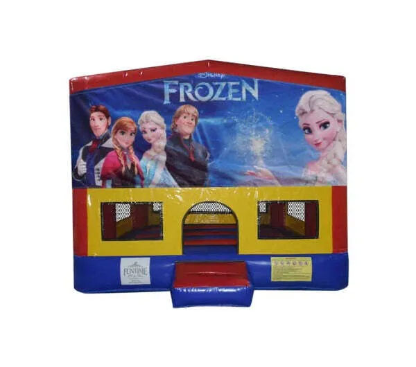 Frozen Small Square Jumping Castle