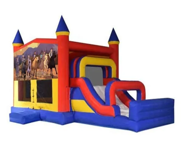 Dreamworks Spirit Mega Combo Jumping Castle