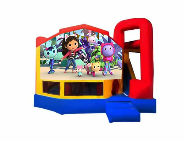 Gabby's Dollhouse Medium Internal Slide Jumping Castle