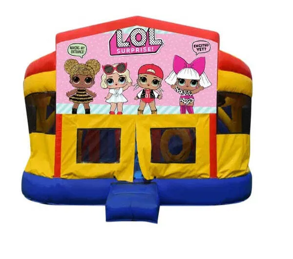LOL Surprise Double Super Drop Combo Jumping Castle