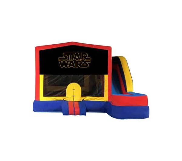 Star Wars Medium External Slide Jumping Castle