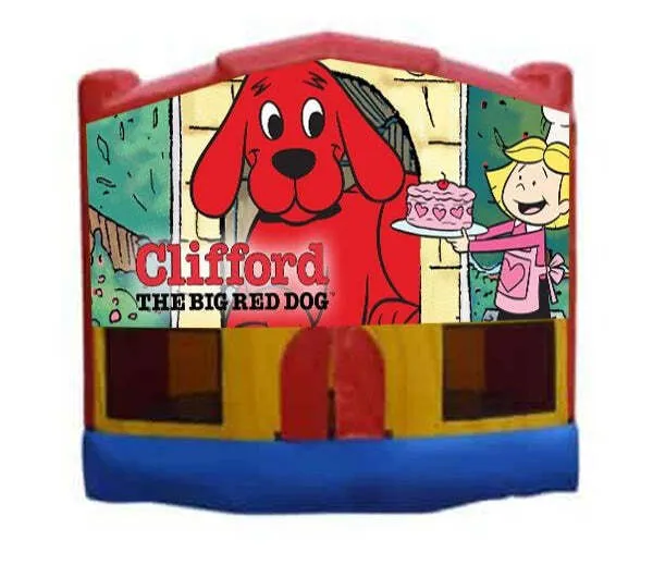 Clifford the Red Dog Small Combo Jumping Castle