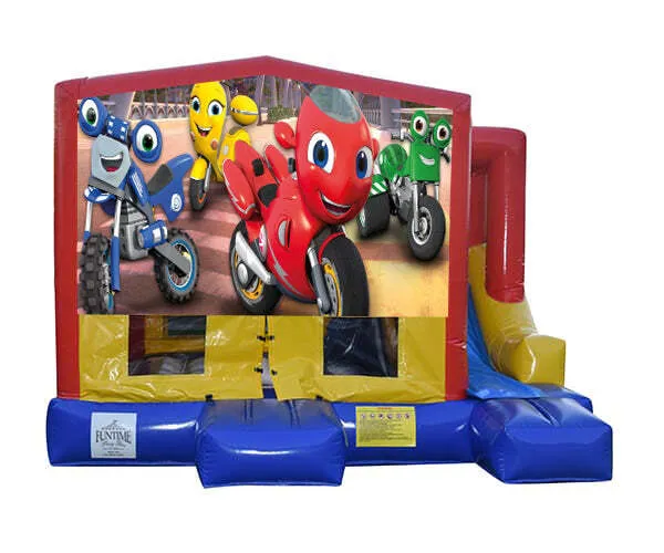 Ricky Zoom Small External Slide Jumping Castle