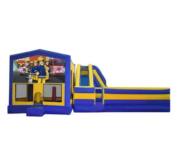 Fireman Sam Obstacle Mega Combo Jumping Castle
