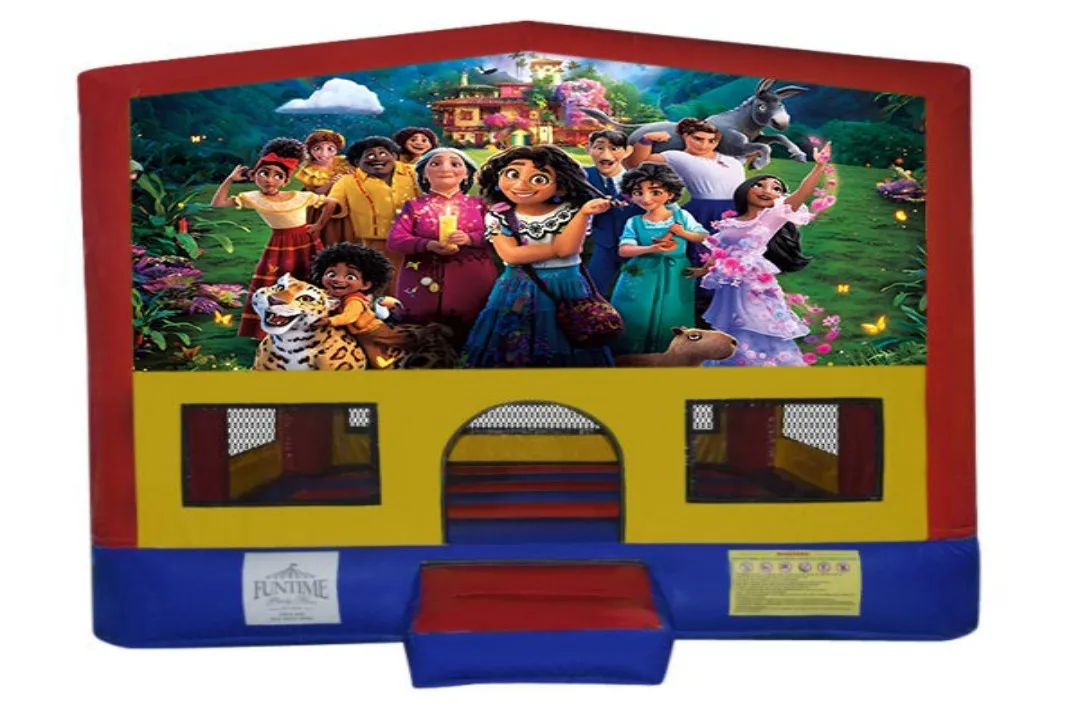 Encanto Small Square Jumping Castle