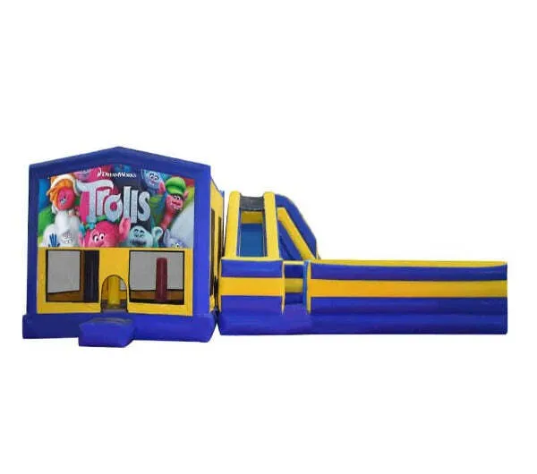 Trolls Obstacle Mega Combo Jumping Castle