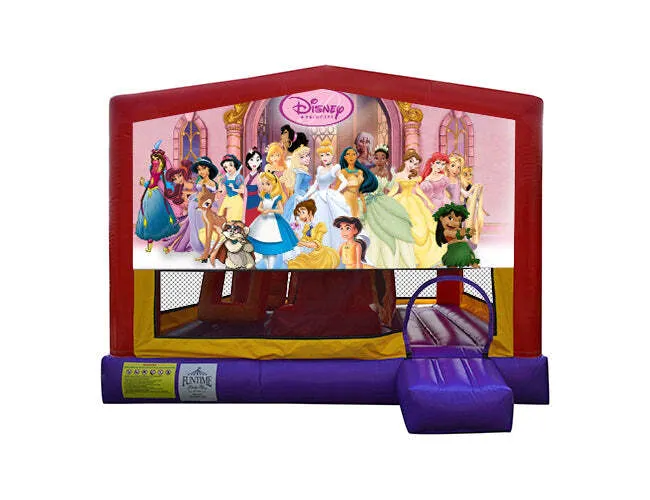 Disney Princess Extra Large Obstacle Combo Jumping Castle
