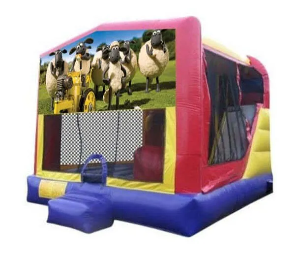 Shaun the Sheep Extra Large Combo Jumping Castle