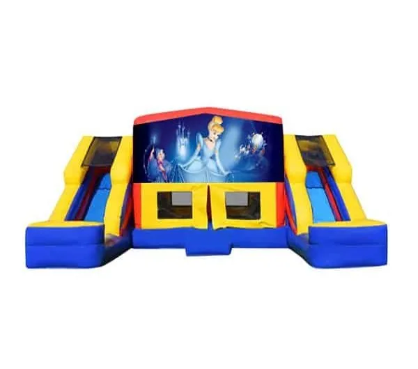 Cinderella Double Mega Combo Jumping Castle