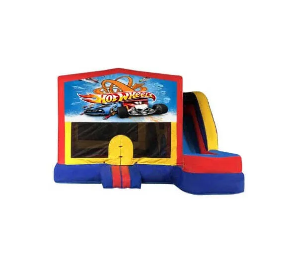 Hot Wheels Medium External Slide Jumping Castle