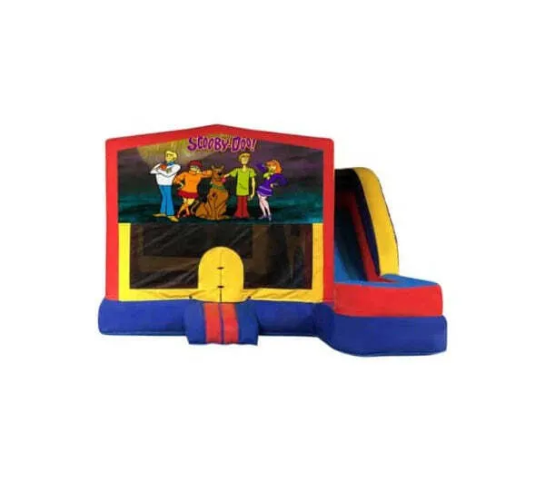 Scooby Doo Medium External Slide Jumping Castle