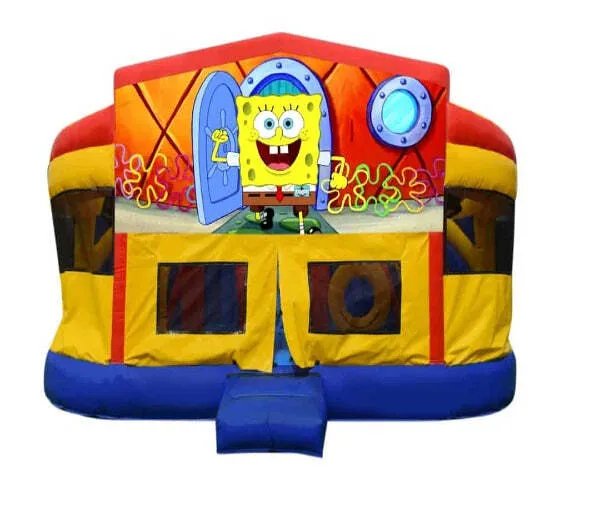 Spongebob Super Drop Combo Jumping Castle