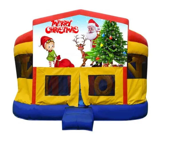 Christmas #9 Double Super Drop Combo Jumping Castle