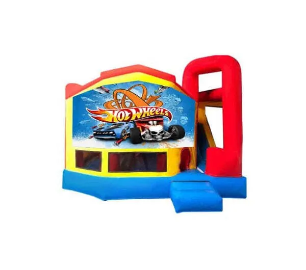 Hot Wheels Medium Internal Slide Jumping Castle