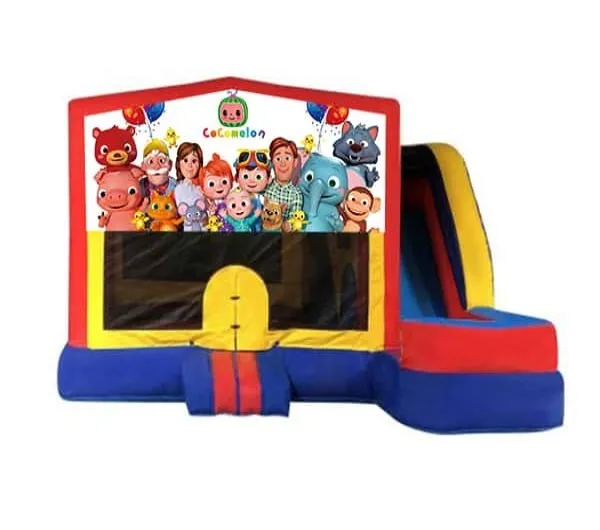 Cocomelon Medium External Slide Jumping Castle