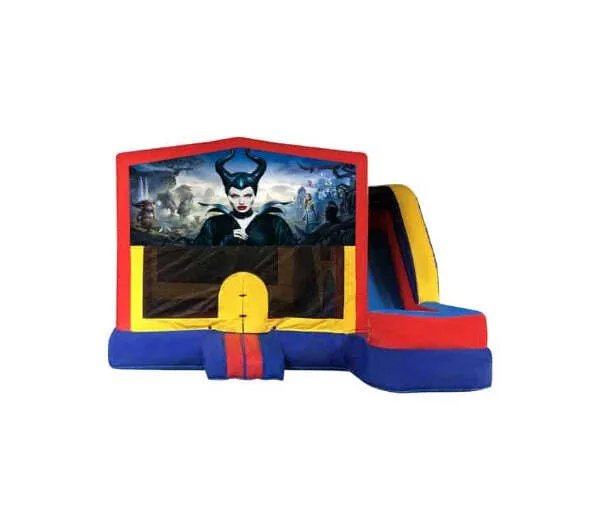 Maleficent Medium External Slide Jumping Castle