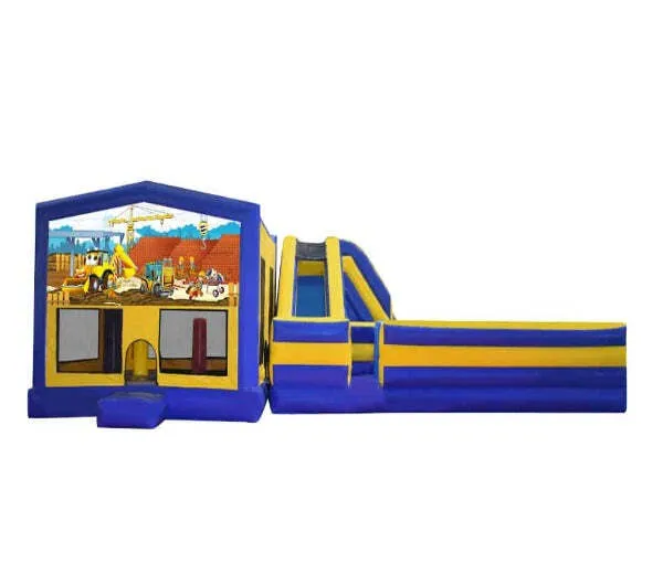 Construction Obstacle Mega Combo Jumping Castle