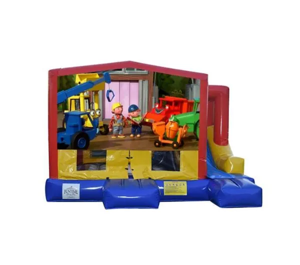 Bob the Builder Small External Slide Jumping Castle