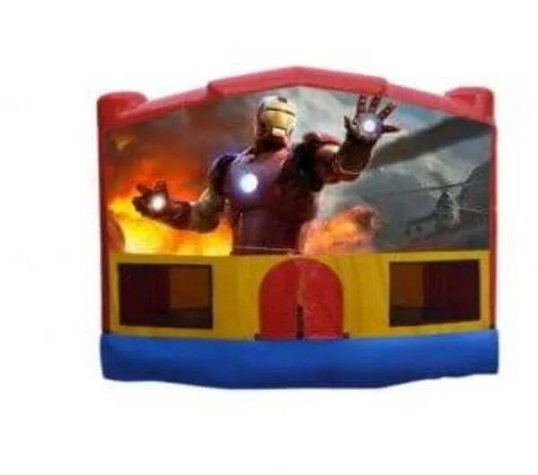 Iron Man Small Combo Jumping Castle