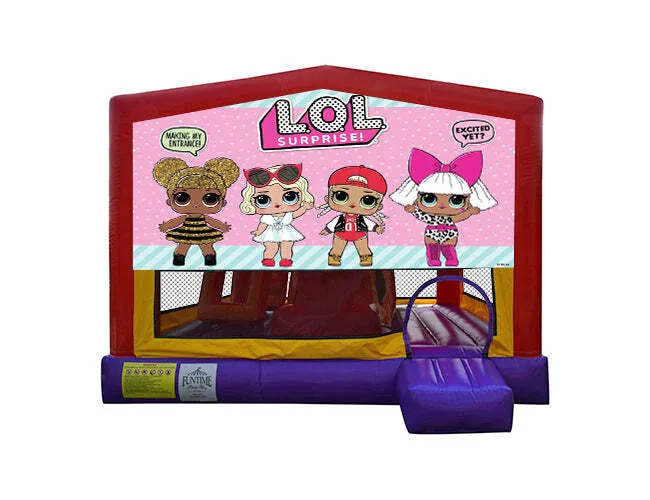 LOL Surprise Extra Large Obstacle Combo Jumping Castle