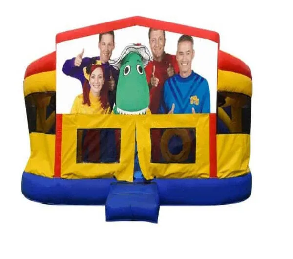 Wiggles Double Super Drop Combo Jumping Castle