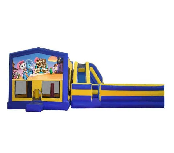Sheriff Callies Obstacle Mega Combo Jumping Castle
