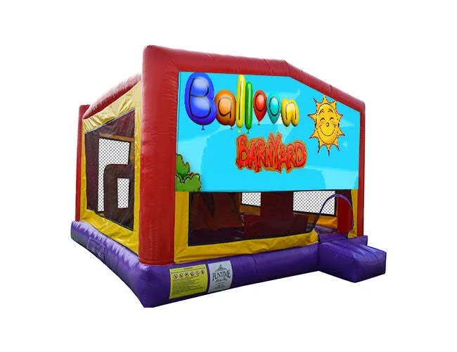Balloon Barnyard Extra Large Obstacle Combo Jumping