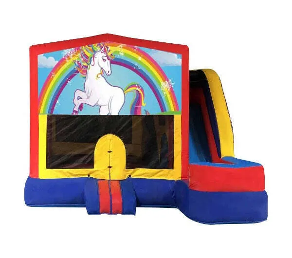 Unicorn Medium External Slide Jumping Castle