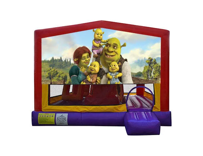 Shrek Extra Large Obstacle Combo Jumping Castle