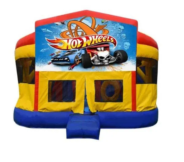 Hot Wheels Double Super Drop Combo Jumping Castle