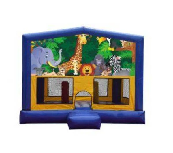 Jungle Medium Combo Jumping Castle