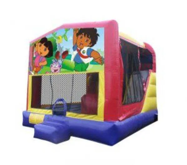 Dora Extra Large Combo Jumping Castle