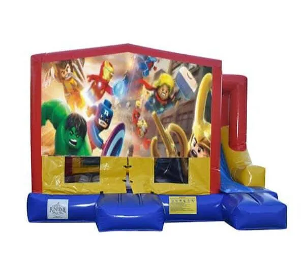 Lego Wars Small External Slide Jumping Castle