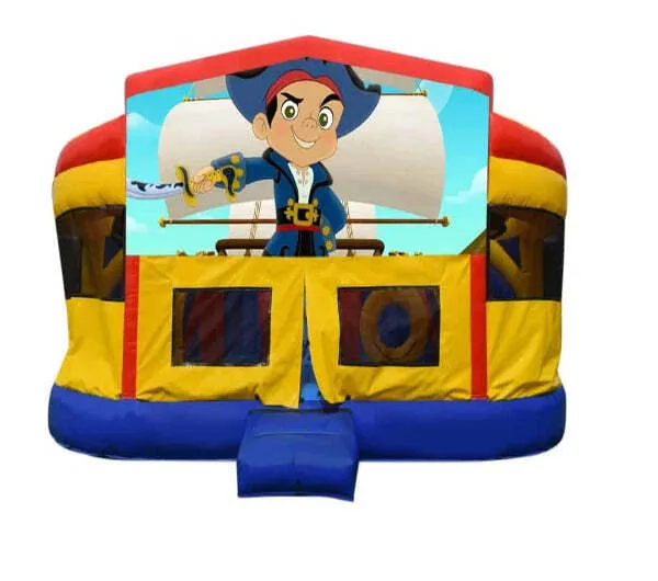 Jake and the Neverland Pirates Double Super Drop Combo Jumping Castle