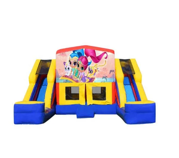 Shimmer and Shine Double Mega Combo Jumping Castle