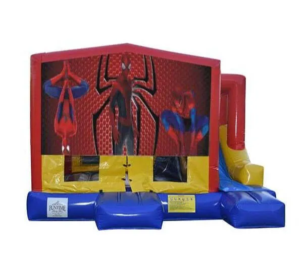 Spiderman Small External Slide Jumping Castle