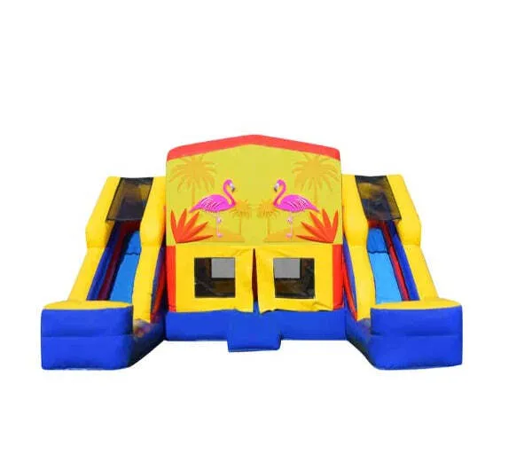 Flamingos Double Mega Combo Jumping Castle