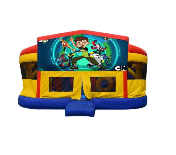 Ben10 Double Super Drop Combo Jumping Castle