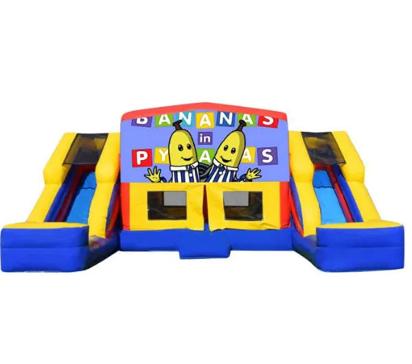 Bananas in Pyjamas Double Mega Combo Jumping Castle
