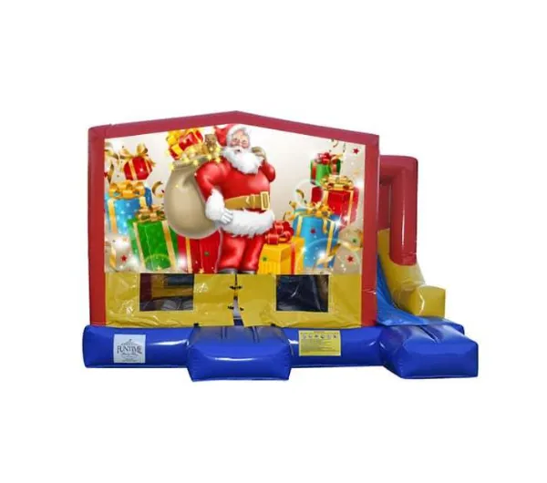 Christmas #5 Small External Slide Jumping Castle