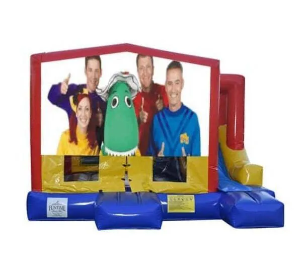 Wiggles Small External Slide Jumping Castle