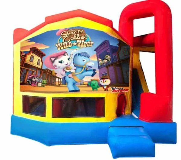 Sheriff Callies Medium Internal Slide Jumping Castle