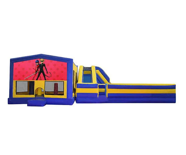 Miraculous Ladybug Obstacle Mega Combo Jumping Castle