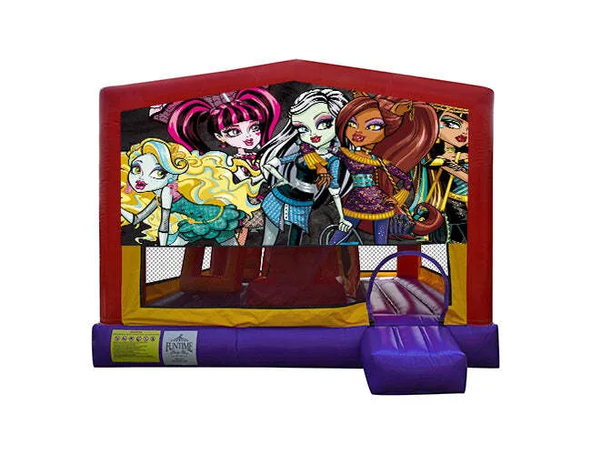 Monster High Extra Large Obstacle Combo Jumping Castle