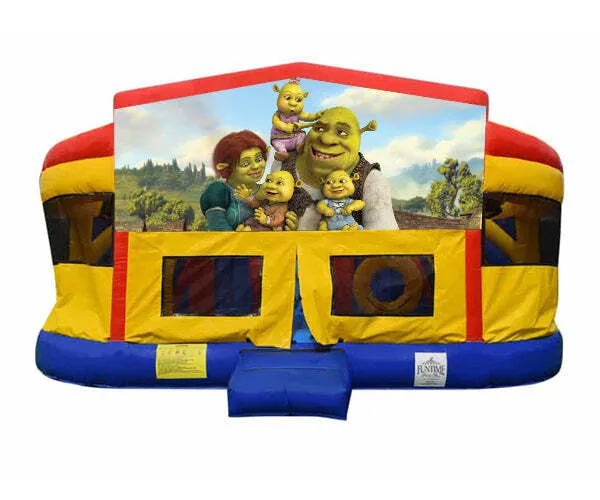 Shrek Super Drop Combo Jumping Castle