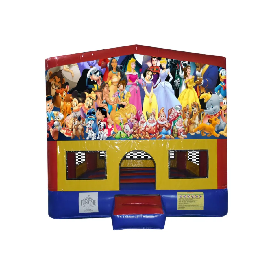 World of Disney Small Square Jumping Castle